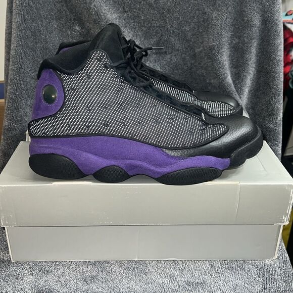 Air Jordan Retro 13 Court Purple Black main image 6